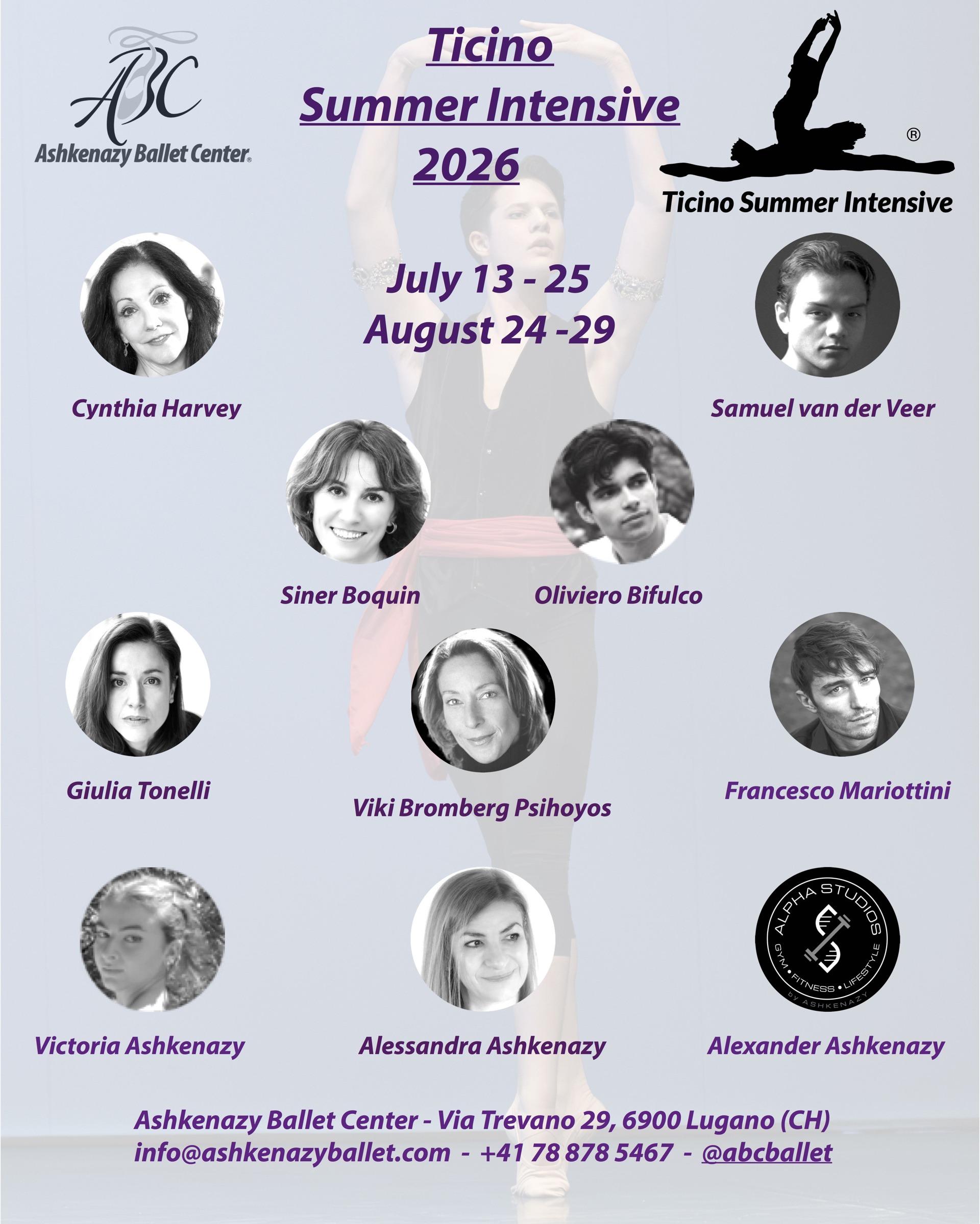 Annuncio originale della scuola: Ticino Summer Intensive 2026